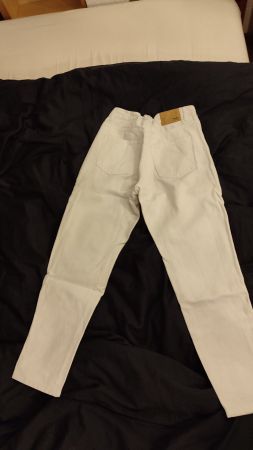 Jeans, Gr. S, schwarz & weiss, Set: 2 Stück