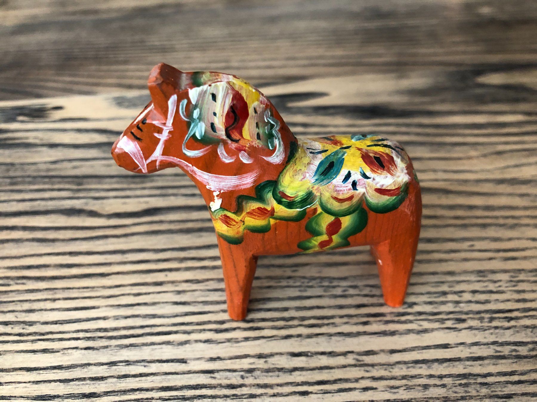 Figuren: Vintage Dala Pferd Schweden – Gebraucht aus Berg am Irchel von Zweiti_Chance
