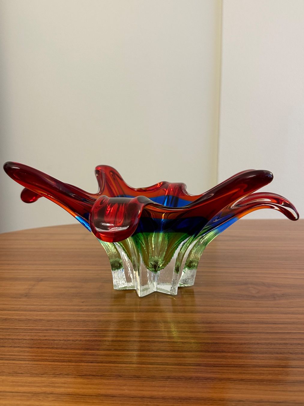 Murano Bicchieri: Sternschale aus Murano-Glas – Usato da Basel venduto da Pulcinella34