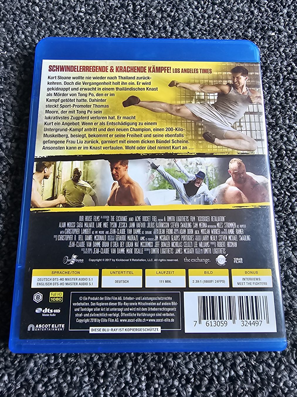 Tutti i DVDs: Blu-ray Kickboxer Die Abrechnung  – Usato da Ruswil venduto da jan_bxl5 1