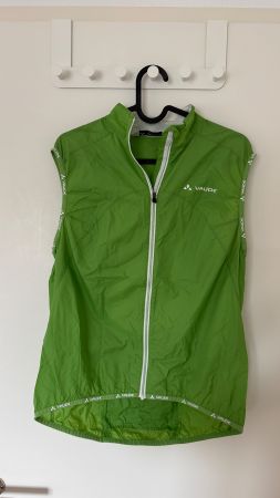 Vaude Velo-Weste Grösse 42/L grün leicht