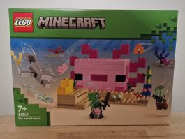 Lego 21247 Minecraft The Axolotl House