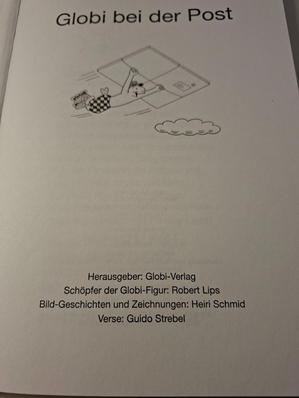 Libri: Globibuch "Globi bei der Post" 1997 – Nuovo (secondo la descrizione) da Wil SG venduto da ram_c5j2 1