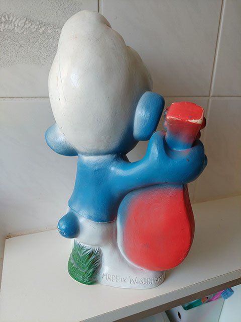Tutte le decorazioni: schtroumpf de jardin musicien – Usato da Nyon venduto da tekkboy1968 1