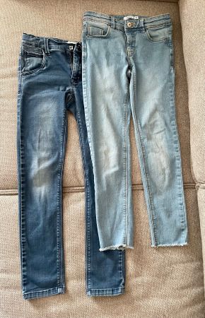 Zwei Jeans für Mädchen von Name It, Gr. 140