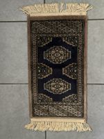 Schöner Orientteppich Läufer Brücke Pakist. Wolle 32x68cm Fr
