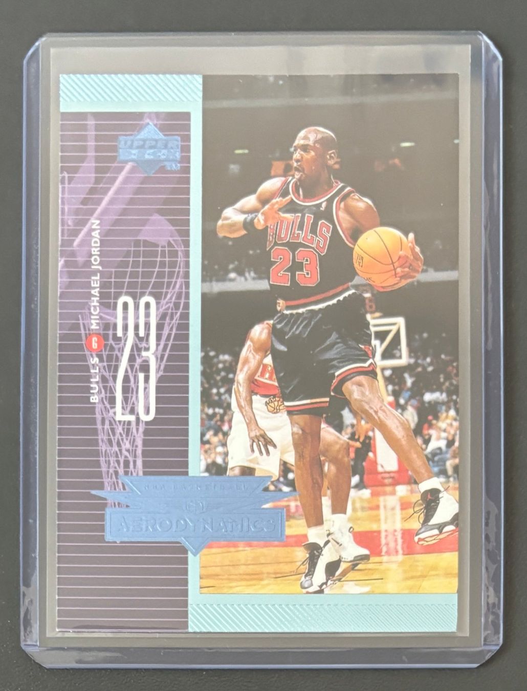 Nba Cartes à collectionner: NBA Michael Air Jordan 1998 Upper Deck Aerodynamics Insert – Neuf (Voir description) à Muri b. Bern par winningloser