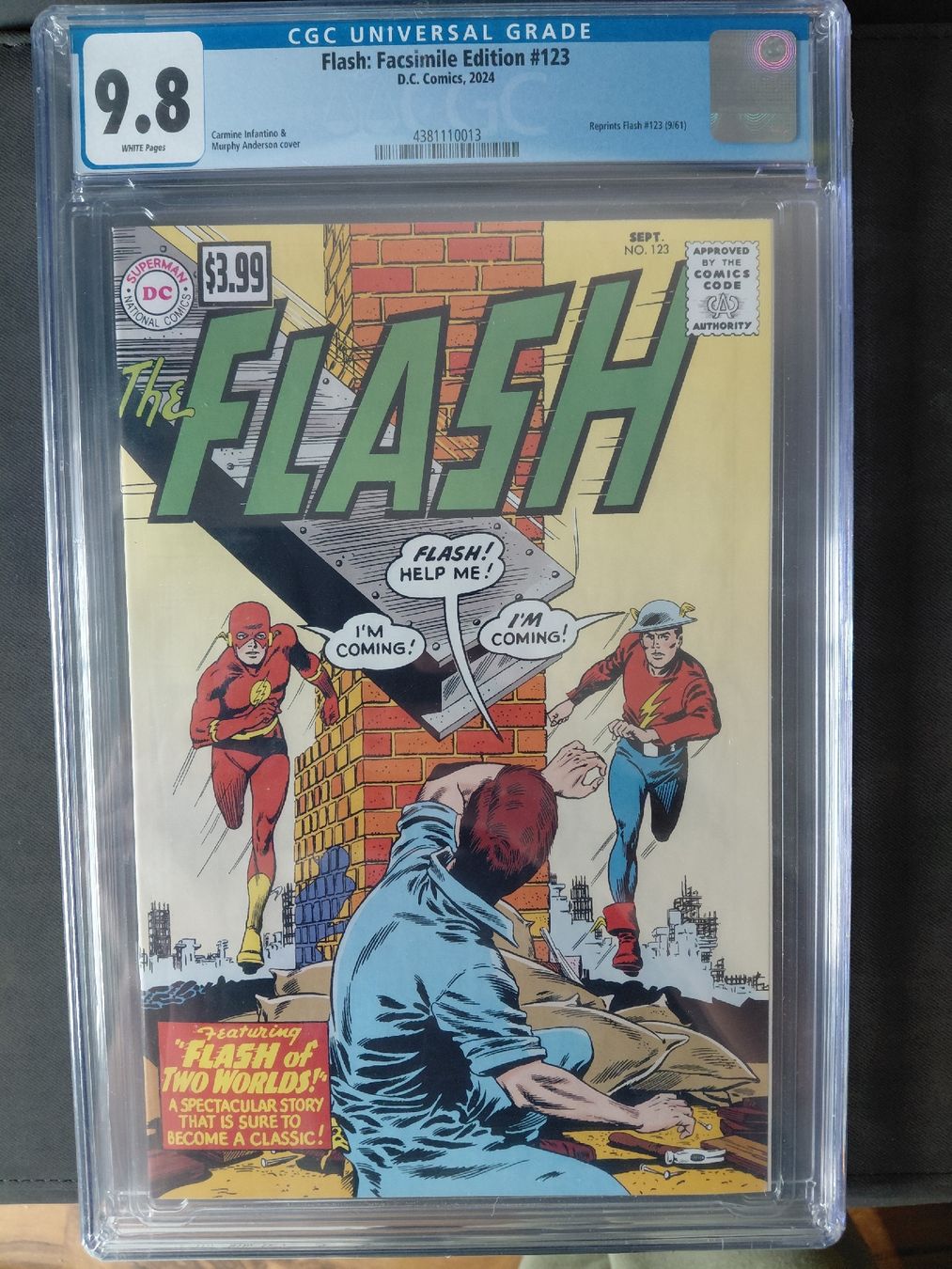 Comics: Flash Facsimile edition 123 – Neu und originalverpackt aus KLOTEN von RAULMACHOTE