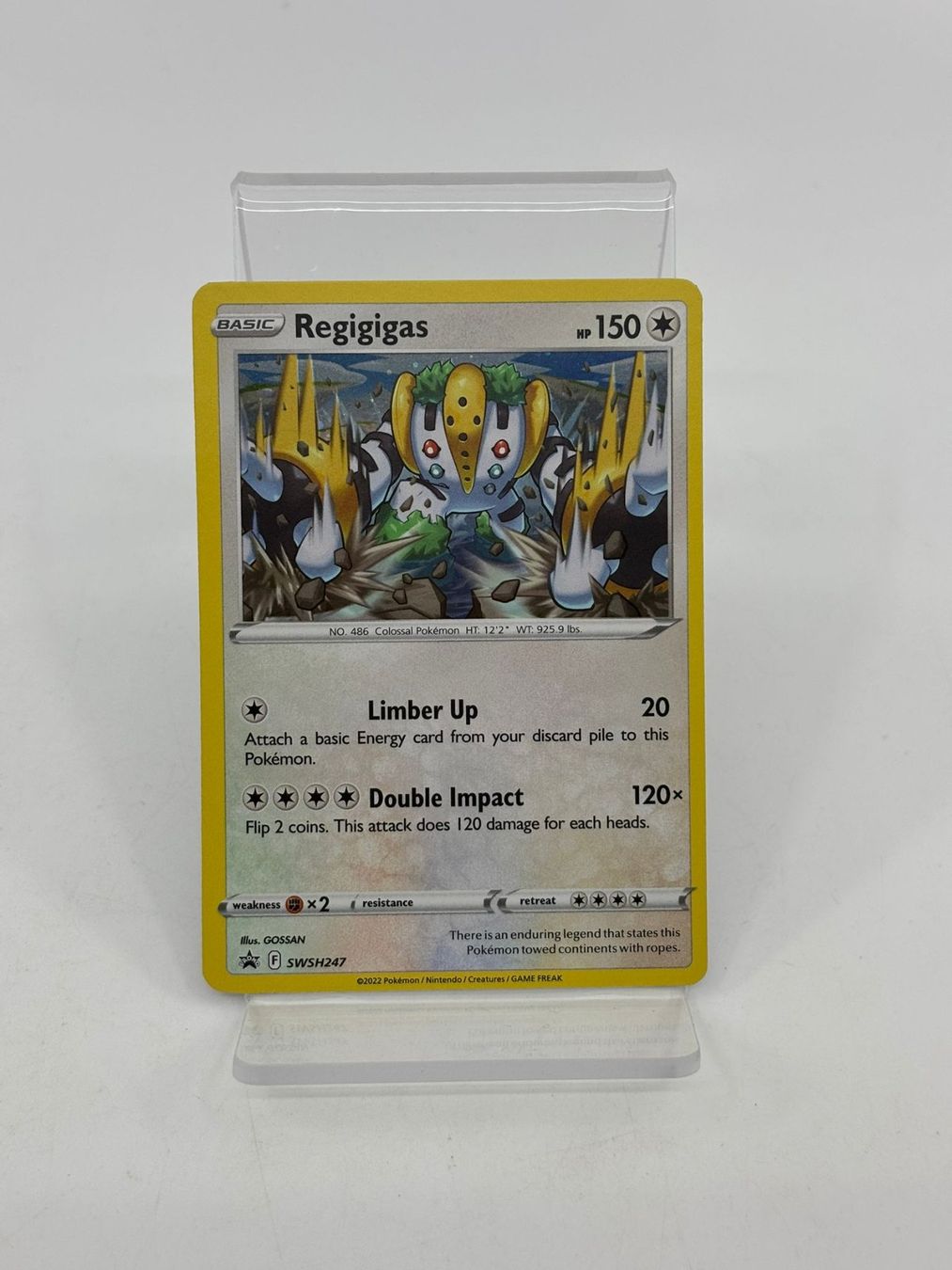 Pokémon Carte collezionabili: Pokemon Regigigas SWSH247 – Usato da Herisau venduto da Pokemon2026