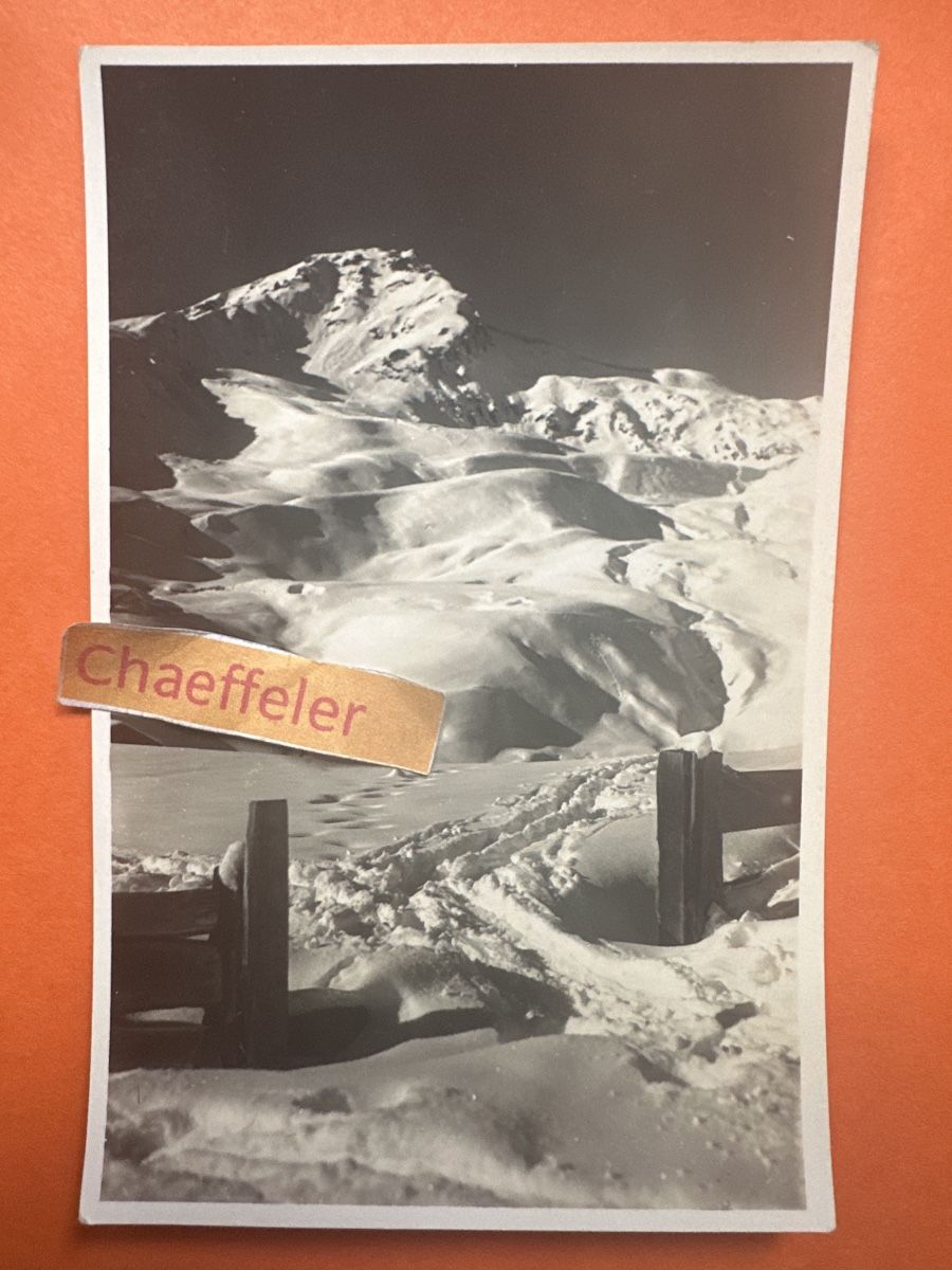 Ansichtskarten: Arosa, Weissenhorn. – Gebraucht aus Zürich von Chaeffeler