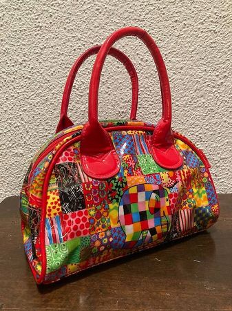 Farbenfrohe Handtasche // Sac à main plein de couleurs