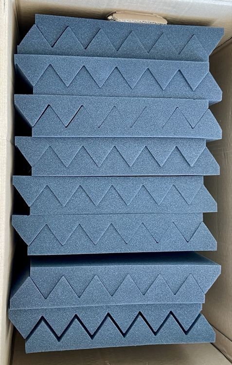 Plaque en mousse rigide de PVC, bleu 3 x 180 x 210 mm | 180 mm | 210 mm