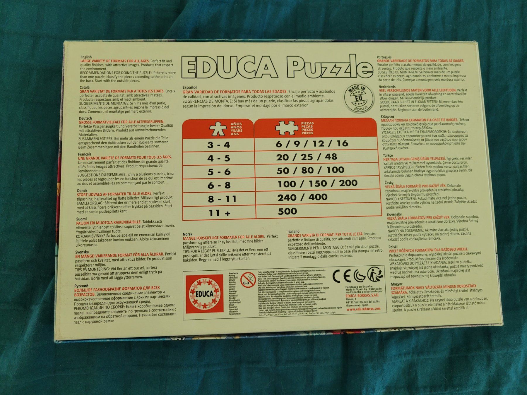 Disney Puzzle: Puzzle - Educa - Frozen -2*48 – Usato da Zürich venduto da heldc 1