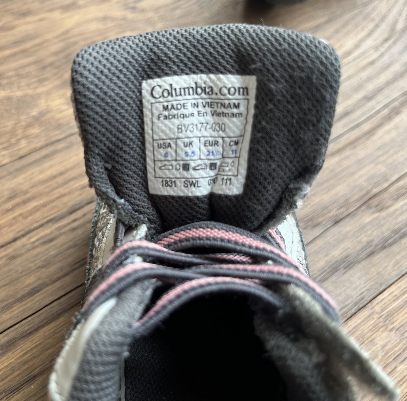 Columbia Scarpe per ragazzi: Schuhe Wanderschuhe Trekkingschuhe Columbia Gr. 21 – Usato da Affoltern am Albis venduto da Blackrhythm 6