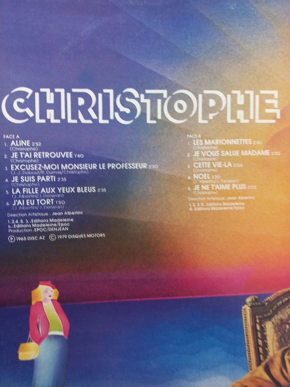 Dischi in vinile: Schallplatte "Christophe ALINE" – Usato da Erlenbach ZH venduto da isicomp2011 1