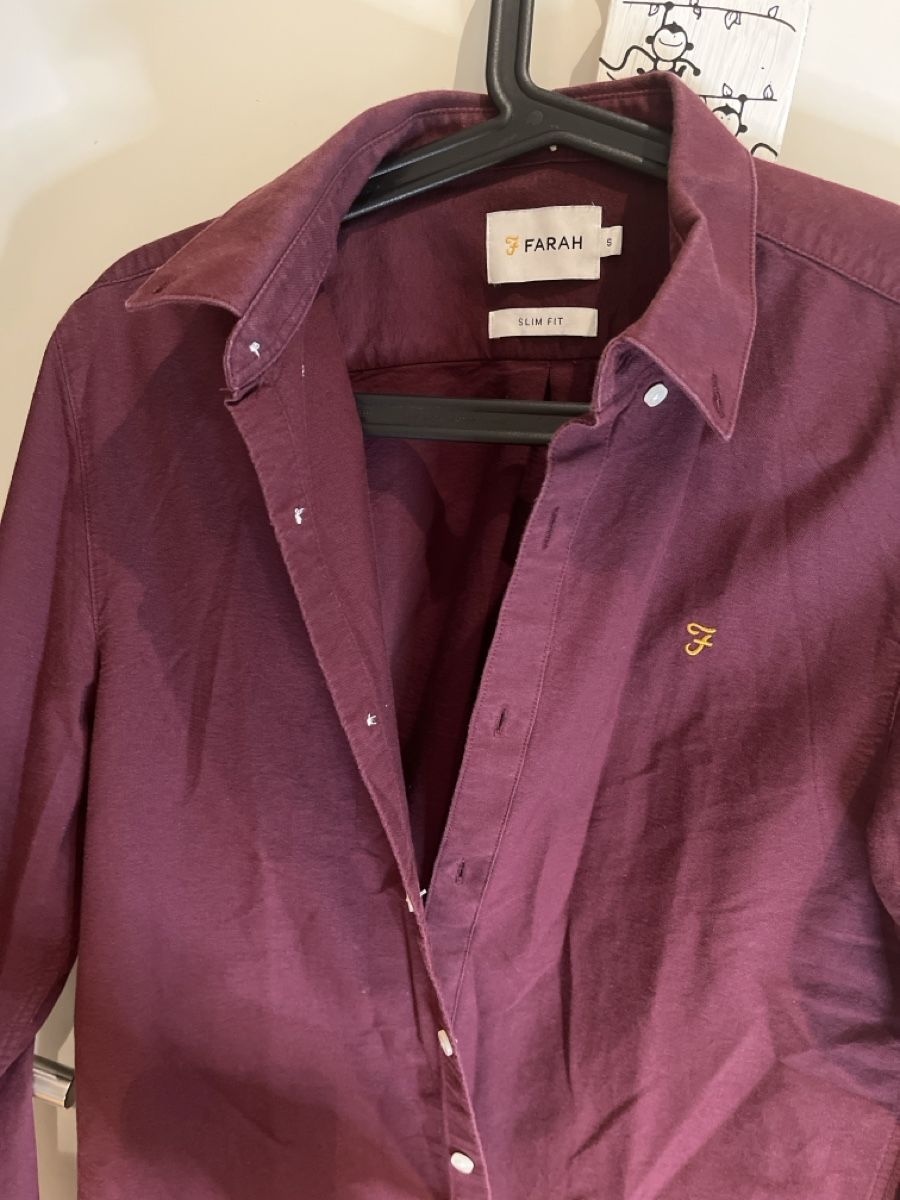 Camicie: Herrenhemd Farah Slim Fit Grösse S – Usato da Diepoldsau venduto da Sonne14