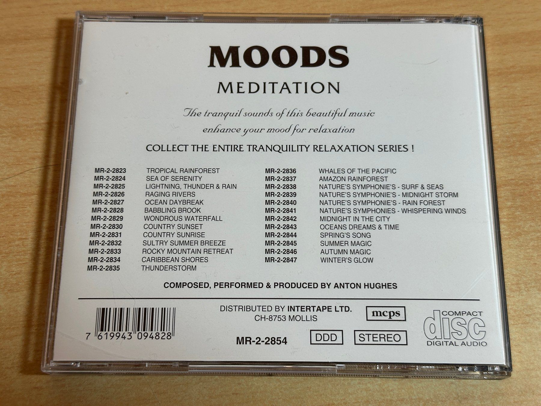 CD: Moods Relaxation Soundscapes - 4 CD – Usato da Rikon im Tösstal venduto da Alpenmutz 9
