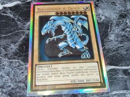 Yu-Gi-Oh! / Blauäugiger w. Drache (Gold Rare)