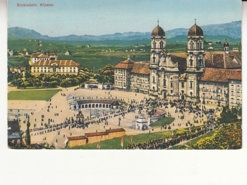 Ansichtskarten: Einsiedeln ca. 1910 – Gebraucht aus Bürglen TG von StampGraf