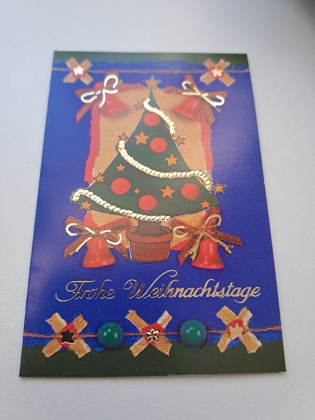 Cartoline: Weihnachtskarten Set, neuwertig, 4 Stk. inkl. Umschlag – Nuovo (secondo la descrizione) da Münchenbuchsee venduto da Babsique 1
