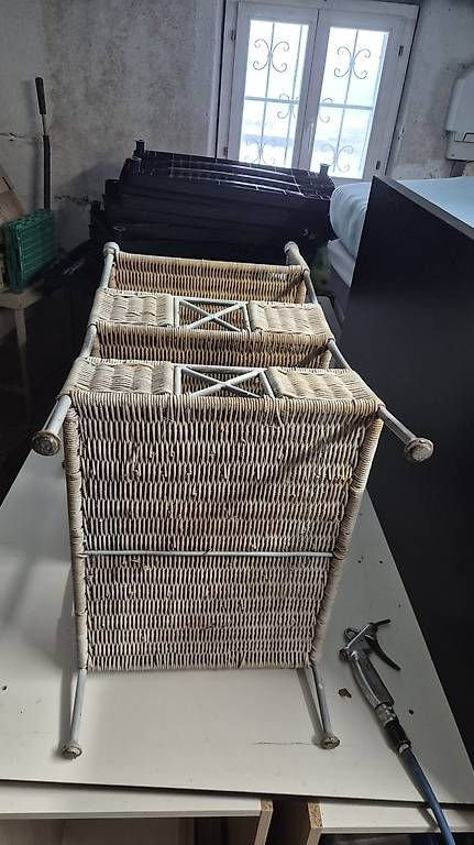 Scaffali: Regal  Metall/Rattan – Usato da Niederbipp venduto da flodur55 1
