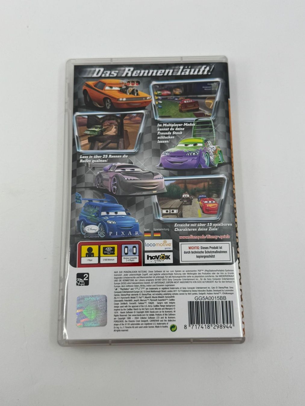 Giochi: Cars (PSP) – Usato da Herisau venduto da Seyashop1 2