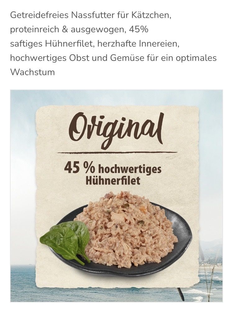 Futter: Katzen Kitten Nassfutter Purizon Original – Neu (gemäss Beschreibung) aus Fislisbach von KolibriSecondhand 1