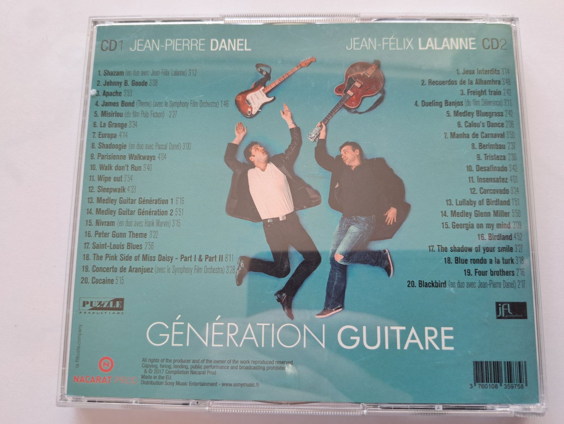 CDs: 2 Cds Génération Guitare - Les 40 plus grands succès – Gebraucht aus Pully von bro_n52j 1
