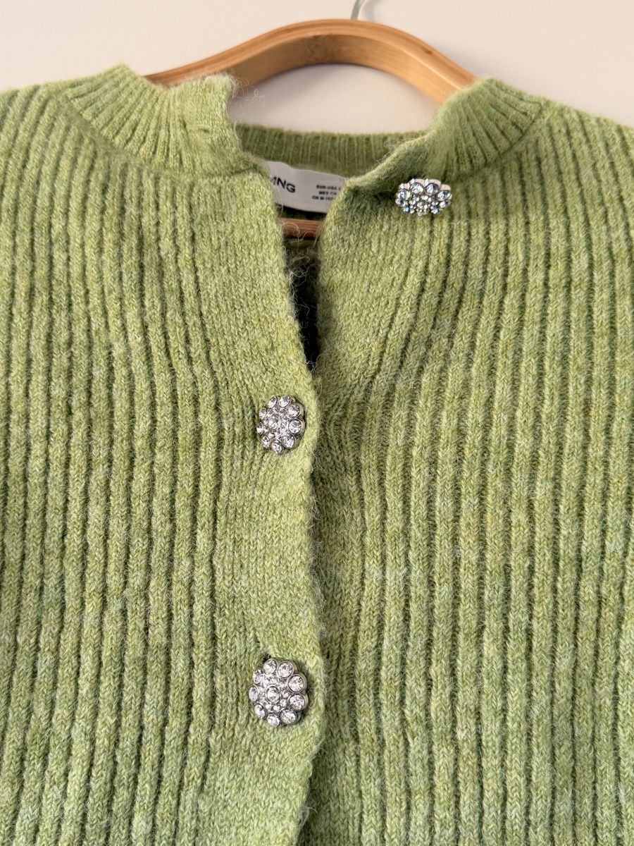 Mango Giacche: Mango cardigan femme taille S vert clair – Nuovo (secondo la descrizione) da Bulle venduto da LeMoleson 2