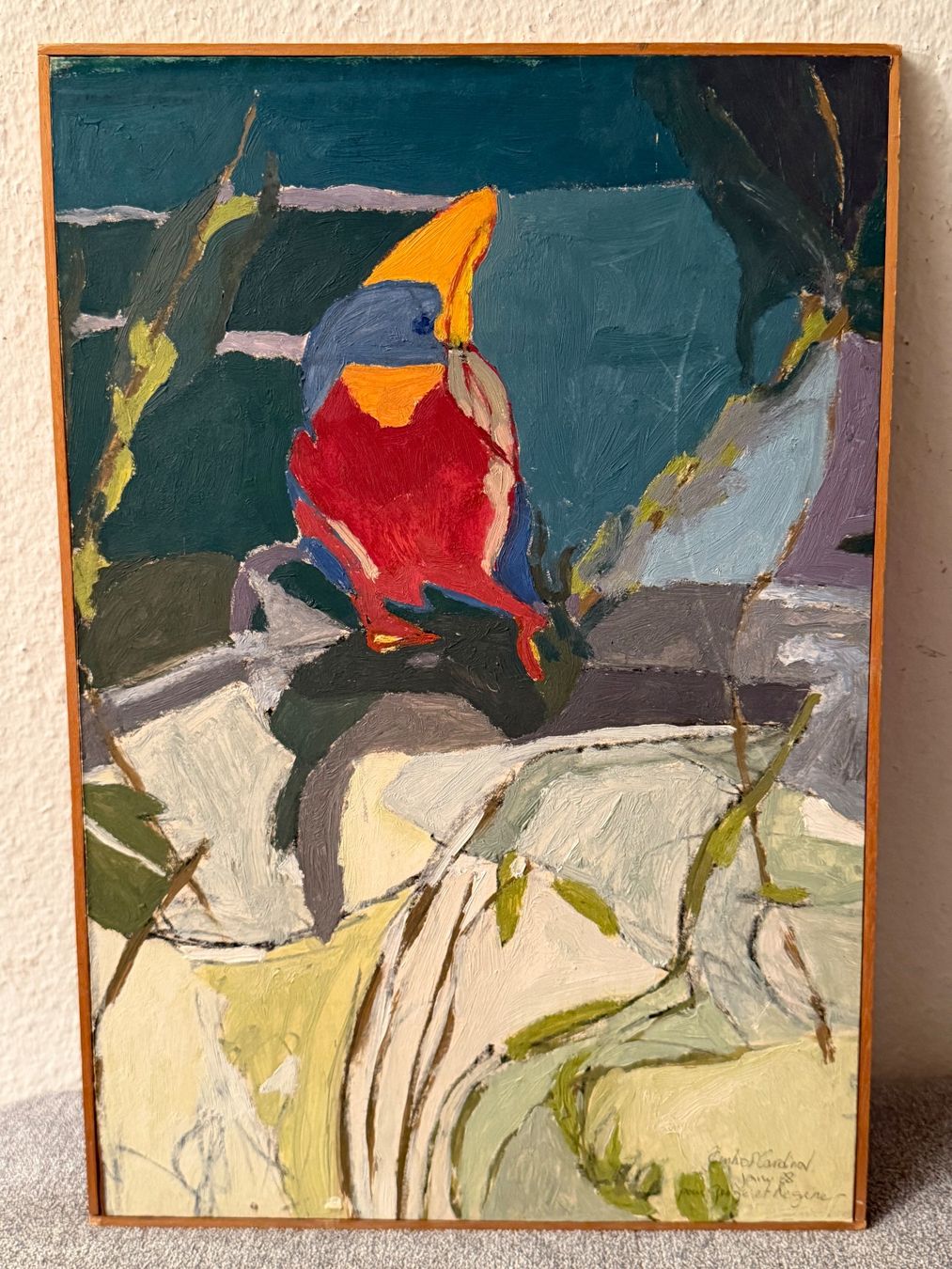 Dipinti: Catherine Imhof-Cardinal  Original Gemälde – Usato da Basel venduto da PAUL_ART 1