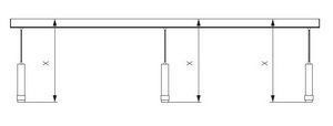 Ribag Lampadari & plafoniere: 3er Pendelleuchte VERTICO (Ribag) – Nuovo (secondo la descrizione) da Neunkirch venduto da liquidationen_8152 5