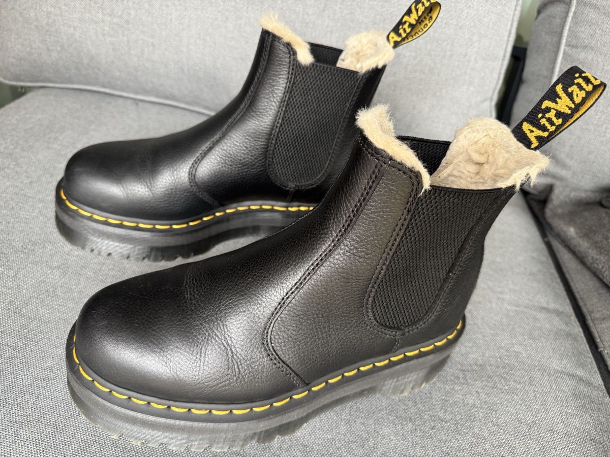 Dr. Martens Damenschuhe: Dr.Martens, Boots schwarz Leder – Gebraucht aus Fällanden von Caramel7 1