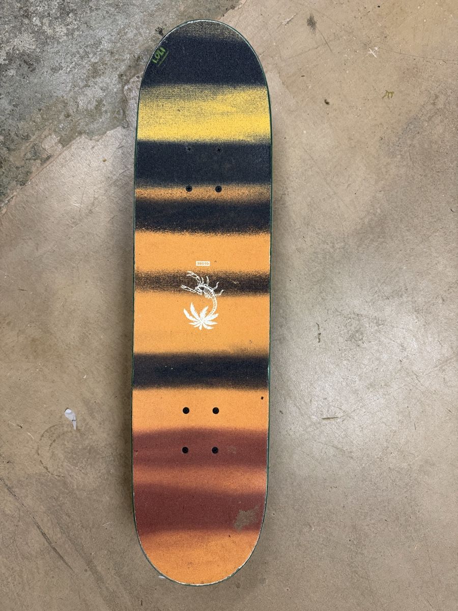 Globe Skateboards: Skateboard Globe Orange/Schwarz  – Usato da Spiegel b. Bern venduto da javi-rodriguez