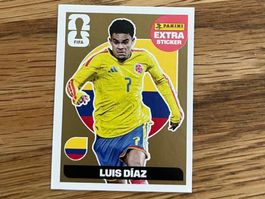 Panini Extra Sticker Gold: Diaz