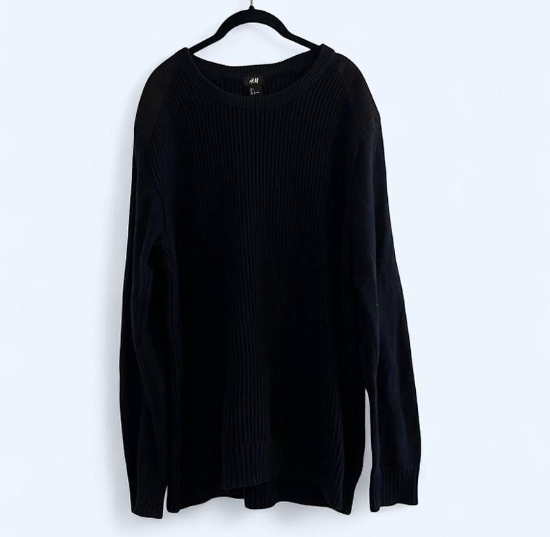 H&M Maglioni & Felpe: Strickpulli schwarz (H&M, Grösse L) – Usato da Zürich venduto da nic_l9gv