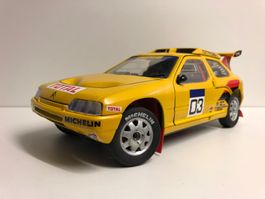 Citroën ZX Rallye Raid 1:18, Solido, weltweit Limitiert