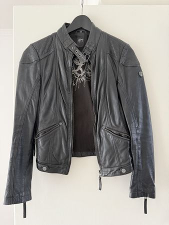 Gipsy Lederjacke schwarz Damen Grösse XS top Zustand