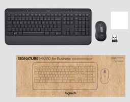 Logitech MK650 for Business CH Tastatur / Kabellos / Neu
