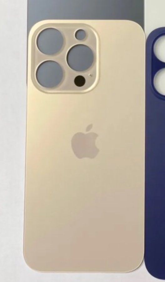 Apple Handys / Smartphones: VITRE ARRIÈRE IPHONE 14 Pro - doré (AVEC LOGO) – Neu und originalverpackt aus Morges von DA-repa 1