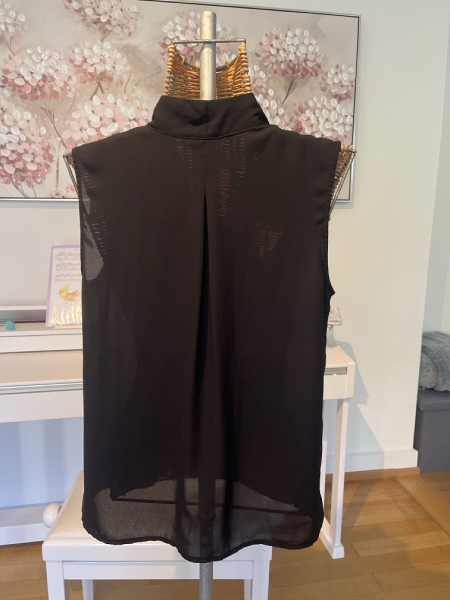 Chemisiers: Bluse schwarz ärmellos, Monoprix, 36/38 – D'occasion à Solothurn par Bobesch08 3