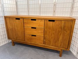 Sideboard SANUR Teak Altholz massiv 160 x 85 cm