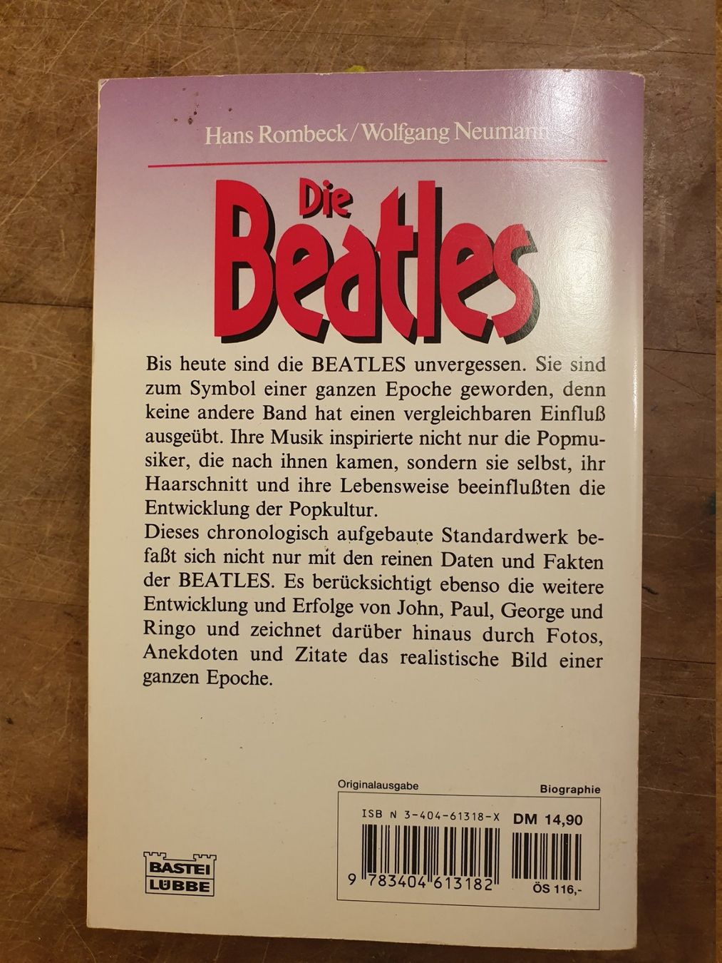 Libri: Die Beatles - Hans Rombeck – Usato da Zürich venduto da loosebone 4