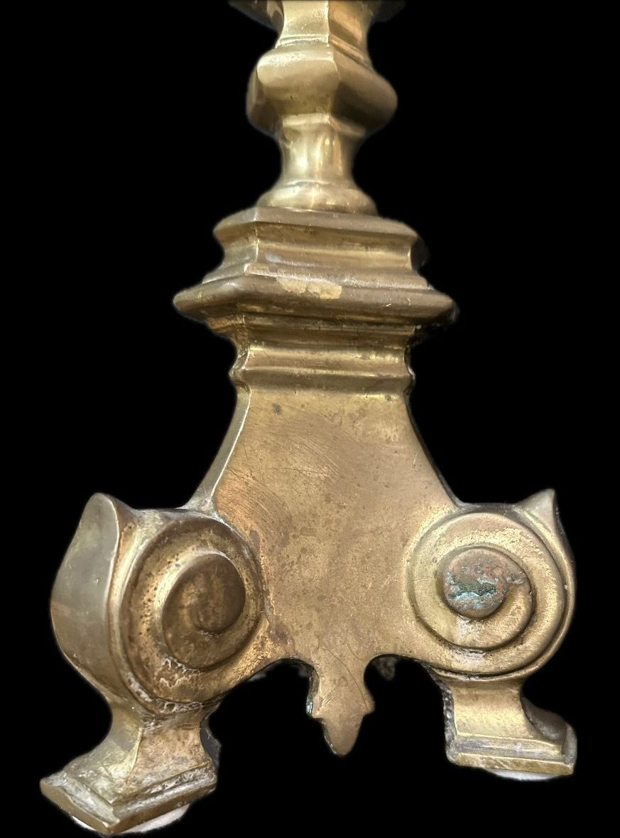 Portacandele: Barocker Bronze-Leuchter – Usato da Luzern venduto da Fabian_Ni 4