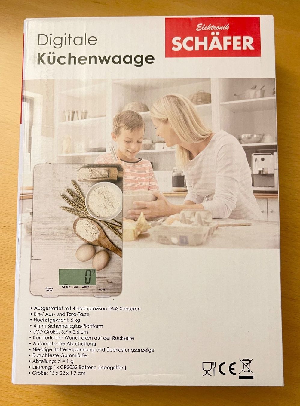 Bilance da cucina: Schäfer Elektronik digitale Küchenwaage – Nuovo e nell'imballaggio originale da Basel venduto da Seifehuesli 1