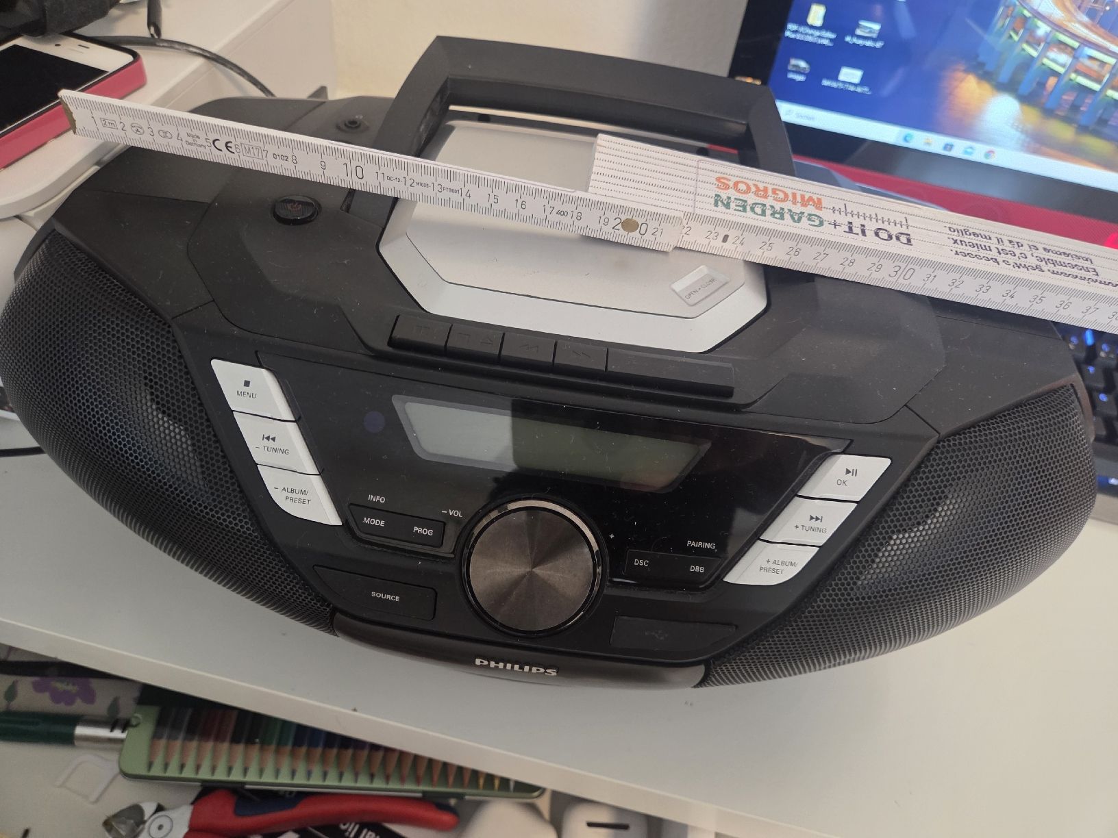 Philips Sistemi audio & multimediali: Philips CD Soundmachine AZB798T DAB+ USB Bluetooth gebraucht – Usato da Flawil venduto da Hamdia12 1