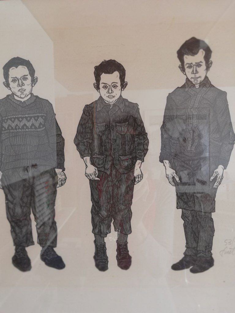 Xilografie: "Adoleszenz" Emil Zbinden – Usato da Uster venduto da walderk 3