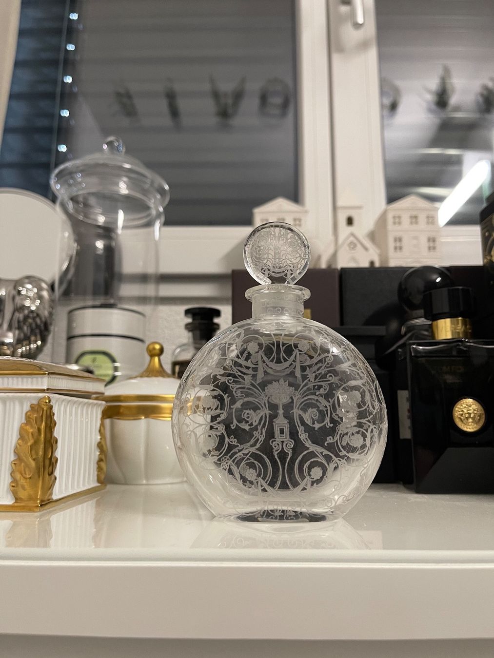 Baccarat Flaconi: BACCARAT wunderschöne Flasche – Usato da Winkel venduto da KaschmirArt 8