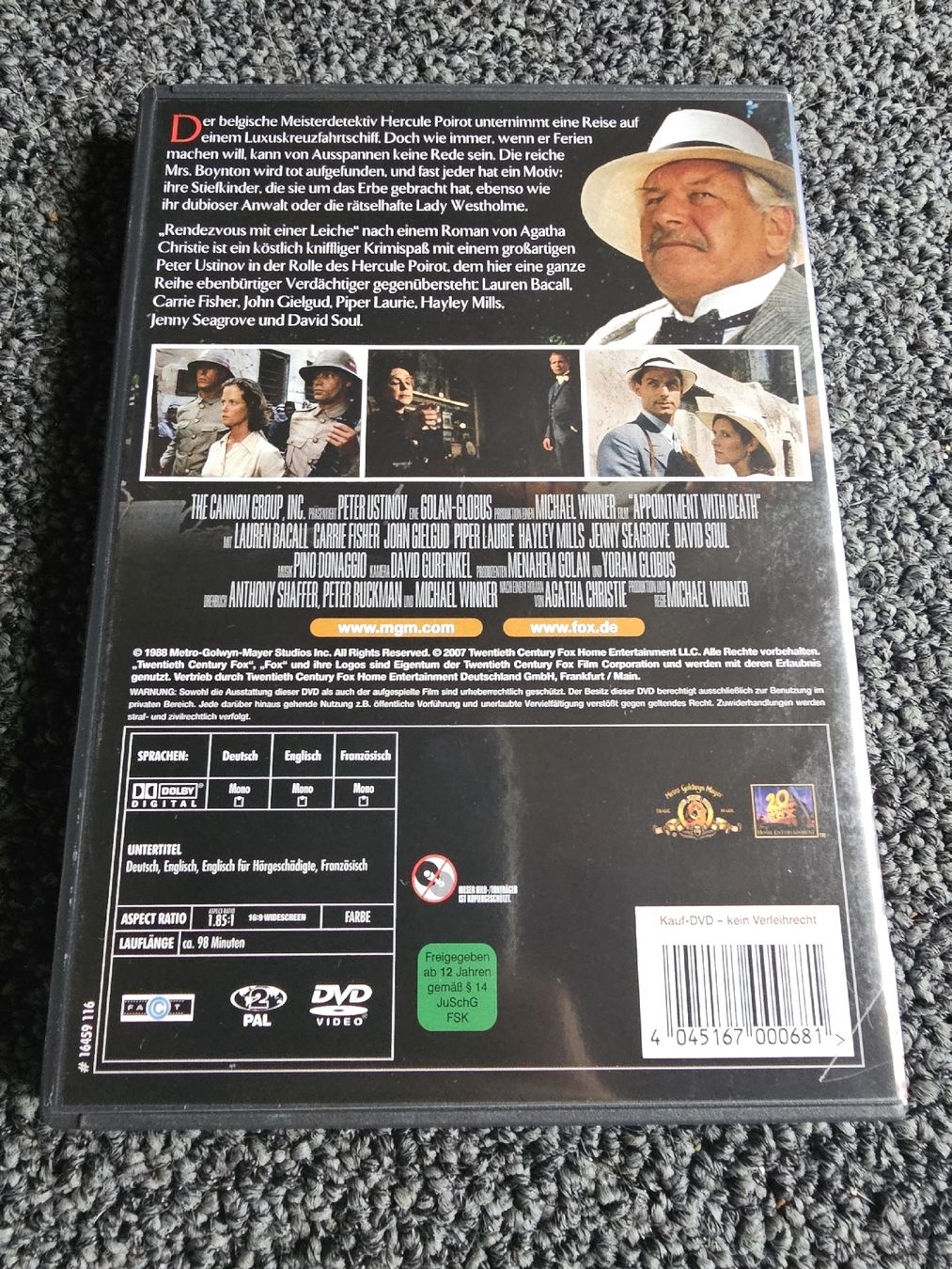 Tutti i DVDs: DVD Rendezvous mit einer Leiche (22828) – Usato da Ruswil venduto da jan_bxl5 1