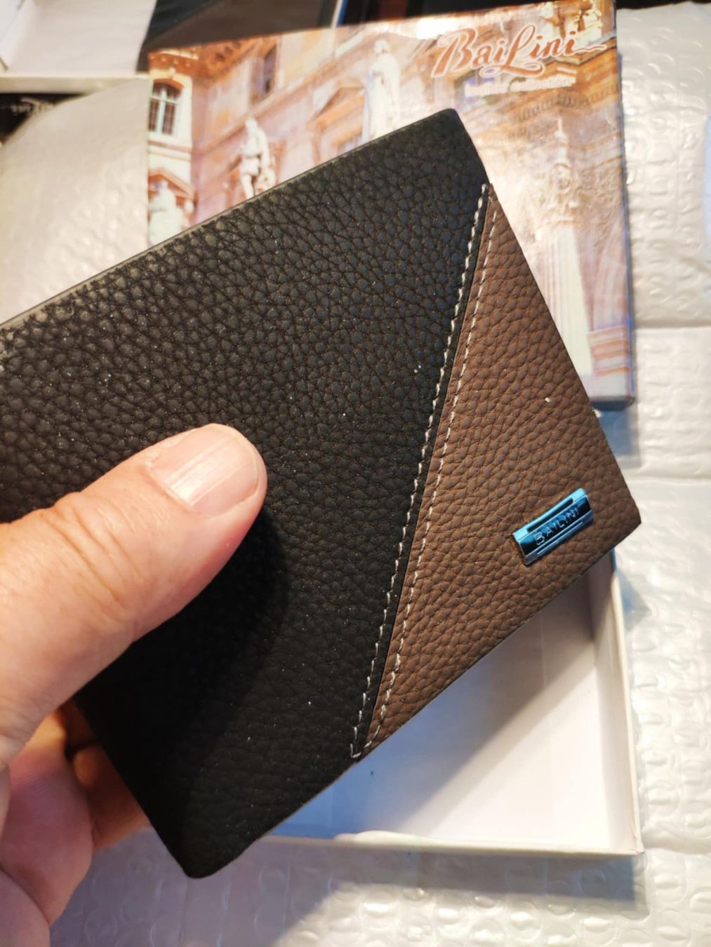 Brieftaschen: Portemonnaie schwarz sehr elegant – Neu und originalverpackt aus Minusio von graziano11 1