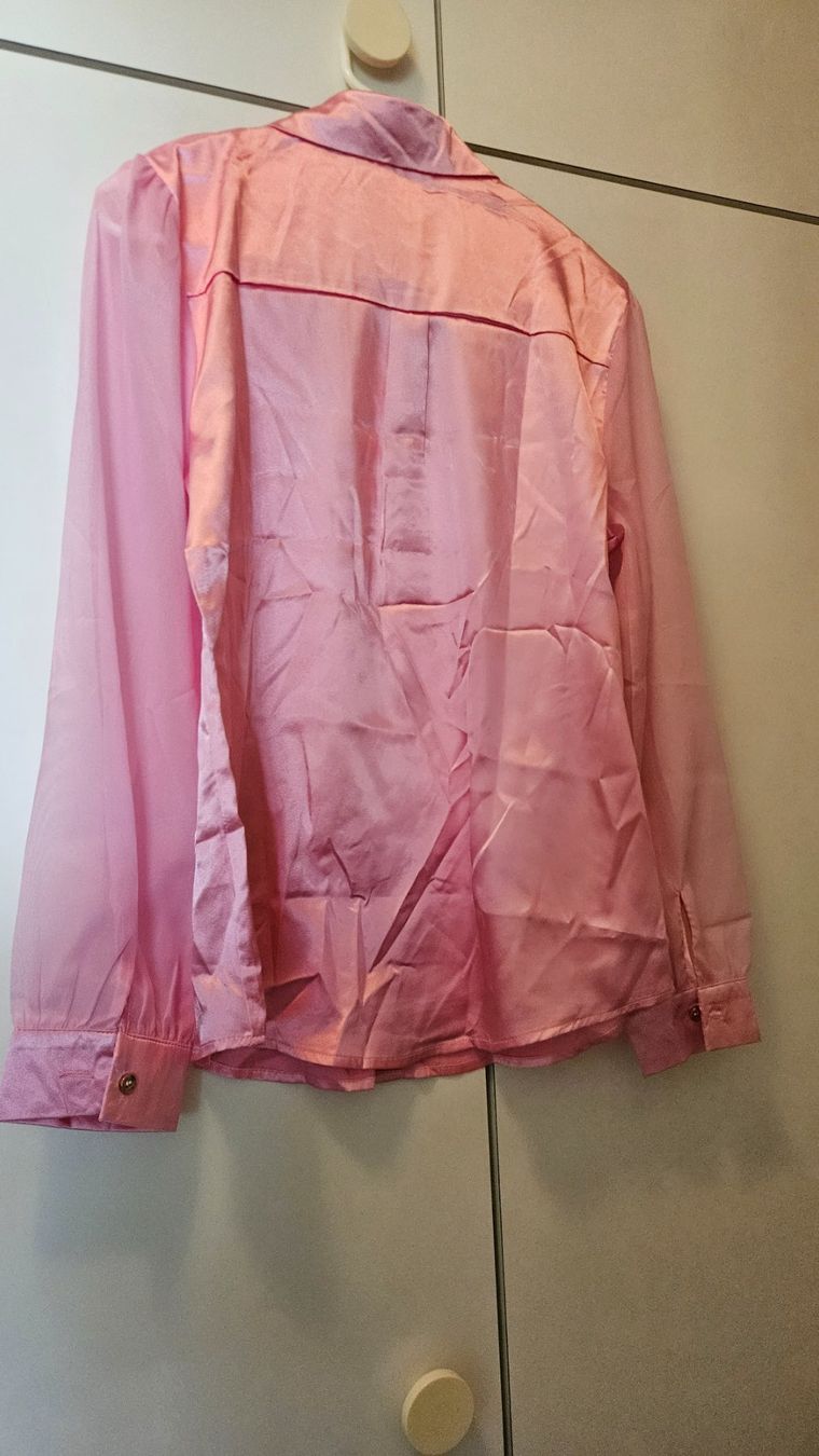 Blusen: Camicetta rosa poliestere tg.M – Gebraucht aus Melano von H-Sara 1